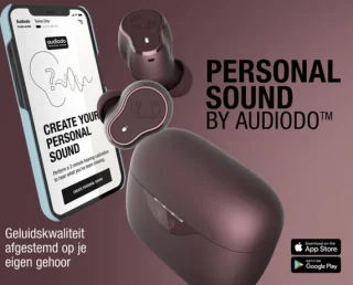 Fresh 'n Rebel Twins Elite - In-ear oordopjes Deep Mauve