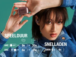 Fresh 'n Rebel Twins Elite - In-ear oordopjes Deep Mauve