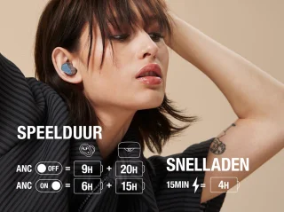 Fresh 'n Rebel Twins Elite in-ear oordopjes - Dive Blue