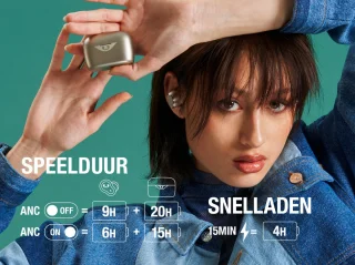 Fresh 'n Rebel Twins Elite in-ear oordopjes - Silky Sand