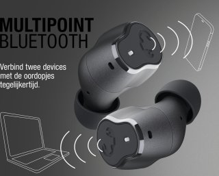 Fresh 'n Rebel Twins Elite In-ear Oordopjes Storm Grey