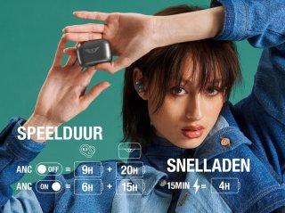 Fresh 'n Rebel Twins Elite In-ear Oordopjes Storm Grey