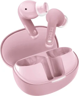 Fresh 'n Rebel Twins Fuse 2 draadloze oordopjes - Pastel Pink