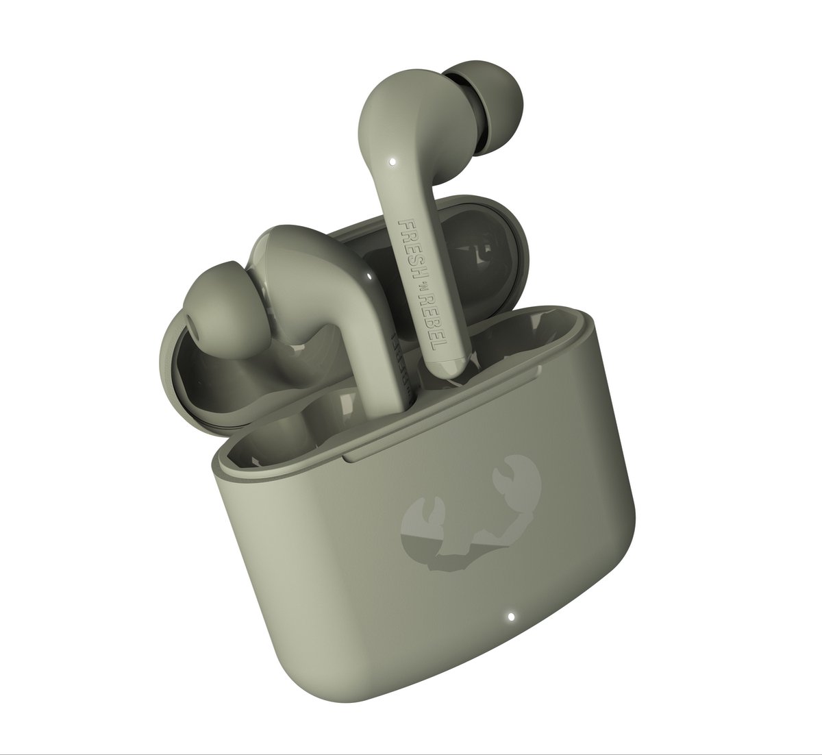 De Fresh 'n Rebel Twins Fuse True Wireless Dried Green in één oogopslag