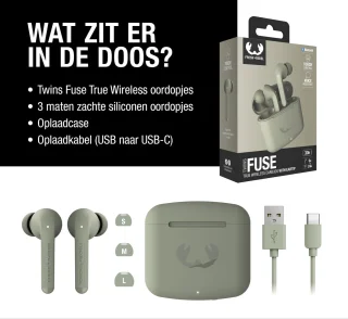 Fresh 'n Rebel Twins Fuse True Wireless Dried Green
