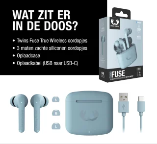 Fresh 'n Rebel Twins Fuse True Wireless Dusky Blue