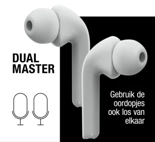 Fresh 'n Rebel Twins Fuse True Wireless Oordopjes Ice Grey