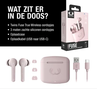 Fresh 'n Rebel Twins Fuse True Wireless Smokey Pink