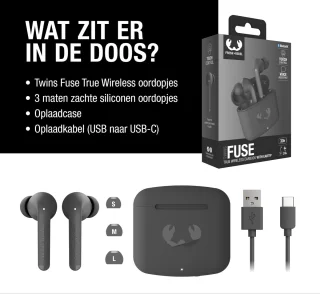 Fresh 'n Rebel Twins Fuse True Wireless Storm Grey