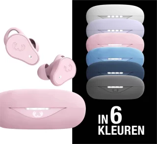 Fresh 'n Rebel Twins Move Draadloze Sport Oordopjes Pastel Pink