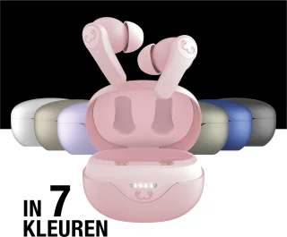 Fresh 'n Rebel Twins Rise Draadloze Oordopjes Pastel Pink
