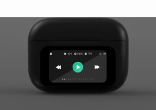 Gembird GMB TWS-LCD-ANC-01-BK Draadloze In-ear Hoofdtelefoon Zwart