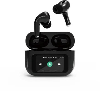 Gembird GMB TWS-LCD-ANC-01-BK Draadloze In-ear Hoofdtelefoon Zwart