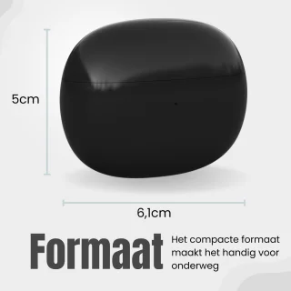 GØDLY V Premium Draadloze Bluetooth Oordopjes Zwart