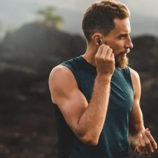 GØDLY V Premium Draadloze Bluetooth Oordopjes Zwart