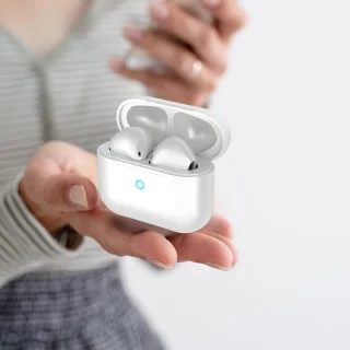 GØDLY X Premium Draadloze Bluetooth Oordopjes Wit