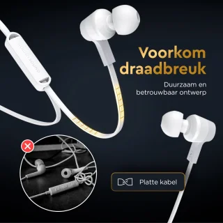 Golden Sound Bedrade Oordopjes 3.5mm met Microfoon