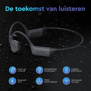 Golden Sound Bone Conduction Sport Draadloze Oordopjes 32GB