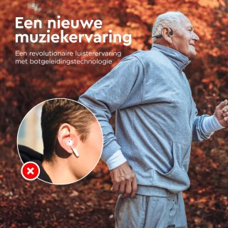 Golden Sound Bone Conduction Sport Draadloze Oordopjes 32GB