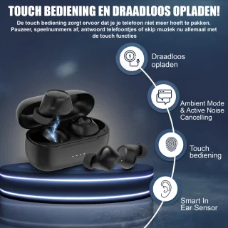 Golden Sound Buds Pro draadloze Bluetooth oordopjes