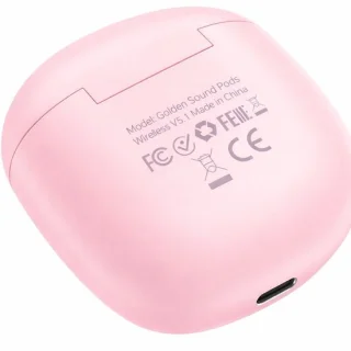 Golden Sound Classic Roze - Draadloze oordopjes