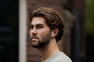 Golden Sound draadloze Bluetooth oordopjes wit