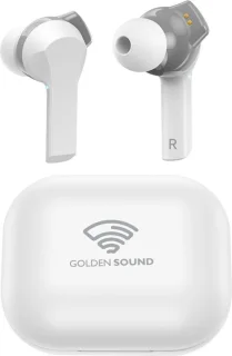 Golden Sound draadloze Bluetooth oordopjes wit