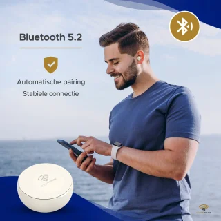 Golden Sound Sleep Plugs draadloze oordopjes beige