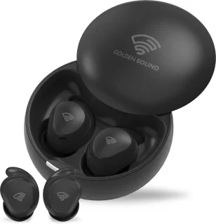 Golden Sound Sleep Plugs draadloze oordopjes zwart