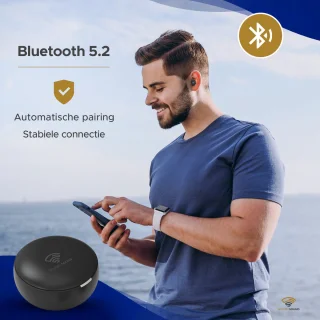 Golden Sound Sleep Plugs draadloze oordopjes zwart