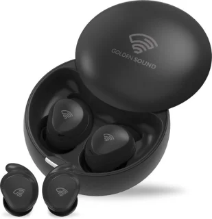 Golden Sound Sleep Plugs draadloze oordopjes zwart