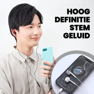 Golden Sound USB-C bedrade oordopjes zwart