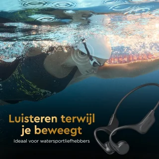 Golden Sound Wave Bone Conduction Draadloze Sport Oordopjes 32GB
