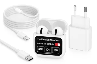 GoldenGeneration A11 Pro Draadloze Oordopjes Wit