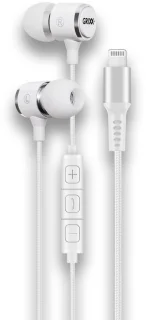 Grixx In-Ear Lightning — simpel, stevig en helder geluid voor Apple