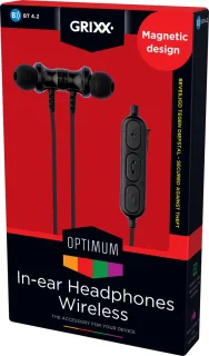 Grixx Optimum In-Ear Zwart