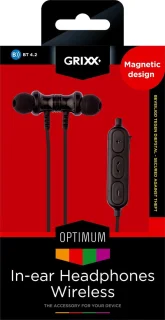 Grixx Optimum In-Ear Zwart