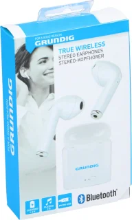 Grundig Draadloze Bluetooth In-Ear Oordopjes Wit