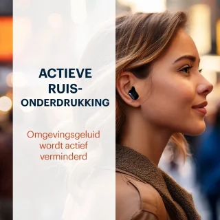 Grundig Draadloze Earbuds Bluetooth 5.3 inclusief Oplaadcassette