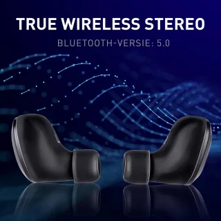 Grundig Draadloze In-ear Oordopjes Bluetooth Zwart