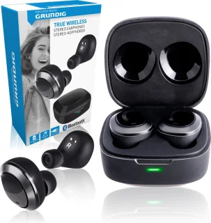 Grundig Draadloze In-ear Oordopjes Bluetooth Zwart