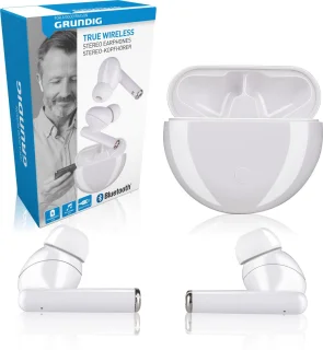 Grundig Draadloze Oordopjes Wit