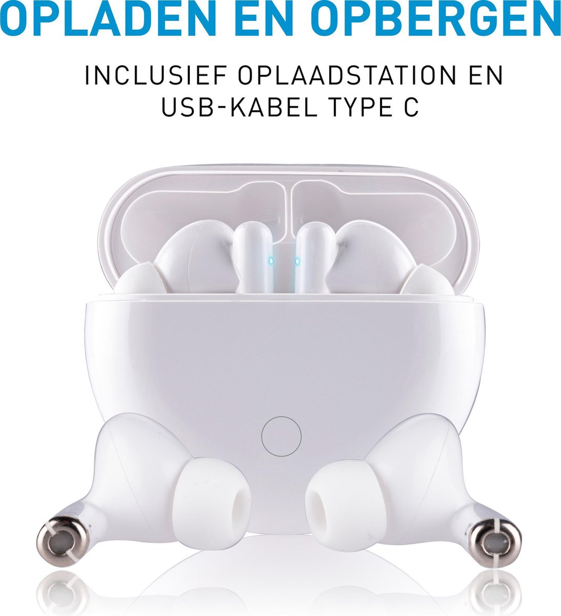 Grundig Draadloze Oordopjes Wit