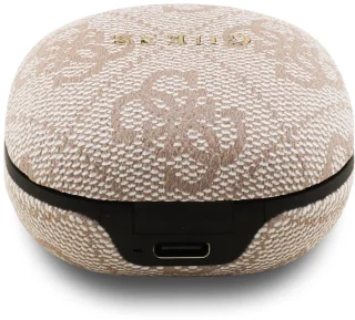 Guess 4G Script Logo TWS Oordopjes Roze