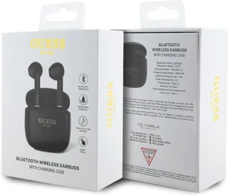 Guess Bluetooth In-Ear Oordopjes True Wireless Zwart