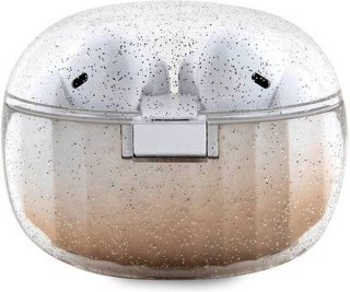 Guess Draadloze Oortjes TWS Glitter Gradient Goud