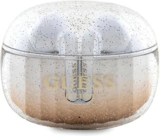 Guess Draadloze Oortjes TWS Glitter Gradient Goud