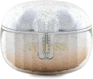 Guess Draadloze Oortjes TWS Glitter Gradient Goud