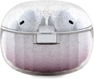 Guess Glitter Gradient TWS Oortjes Roze