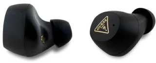 Guess Grained Classic Bluetooth Headphones TWS Docking Station Zwart
